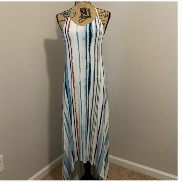 Antibes Blanc x Anthropologie midi dress - Picture 3 of 9